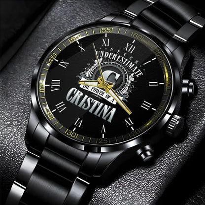 CRISTINA 13K1-85 Personalized Watch, Premium Gift for Anniversary