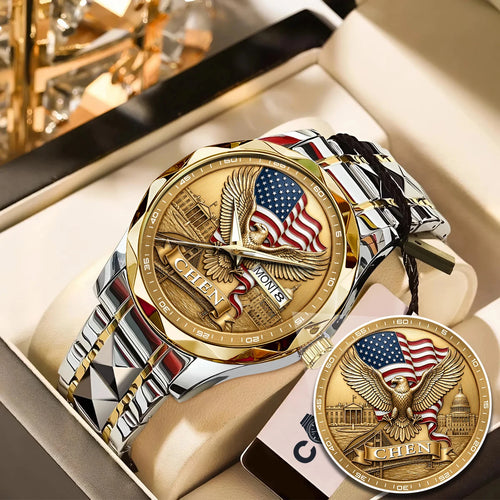 CHEN 13K1-468 Young Patriot Eagle Watch - Customizable
