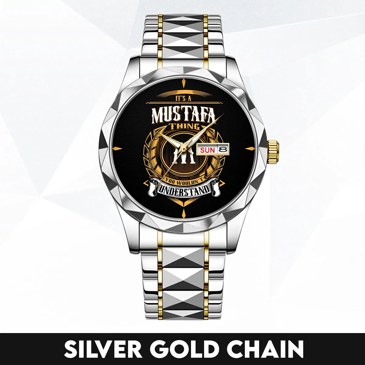 MUSTAFA 13K1-434 Luxury Alloy-Men Watch, Personalized Premium Gift for Anniversary