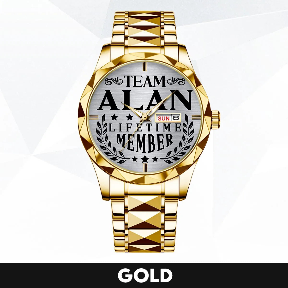 ALAN 13K1-437 Luxury Alloy-Men Watch, Personalized Premium Gift for Anniversary