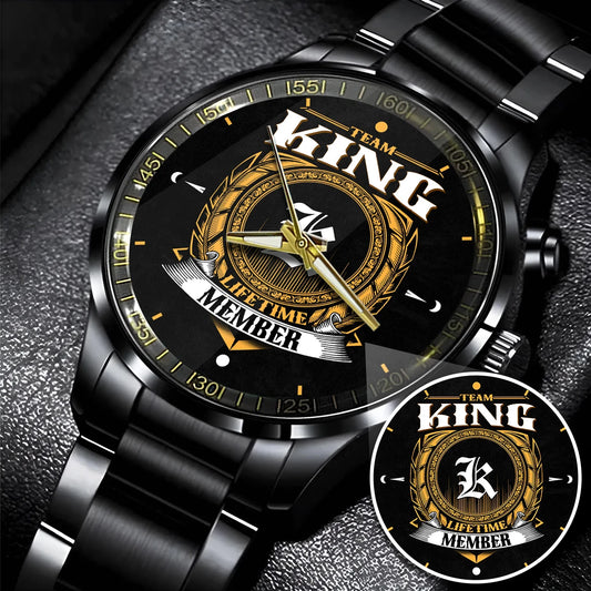 KING 13K1-445 Personalized Watch, Premium Gift for Anniversary