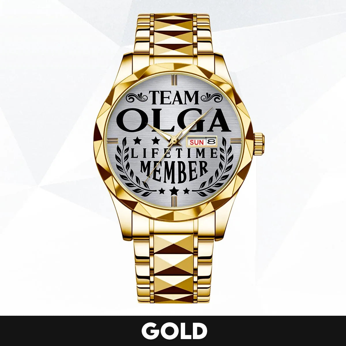 OLGA 13K1-437 Luxury Alloy-Men Watch, Personalized Premium Gift for Anniversary