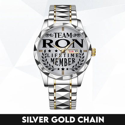 RON 13K1-437 Luxury Alloy-Men Watch, Personalized Premium Gift for Anniversary