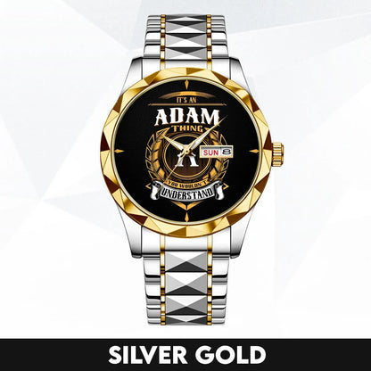 ADAM 13K1-434 Luxury Alloy-Men Watch, Personalized Premium Gift for Anniversary
