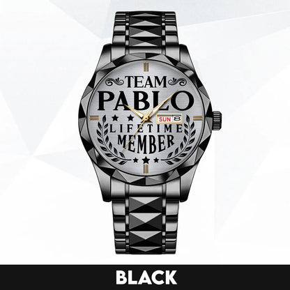 PABLO 13K1-437 Luxury Alloy-Men Watch, Personalized Premium Gift for Anniversary
