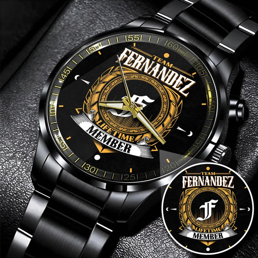 FERNANDEZ 13K1-445 Personalized Watch, Premium Gift for Anniversary