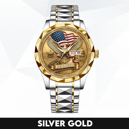 BENNETT 13K1-468 Young Patriot Eagle Watch - Customizable