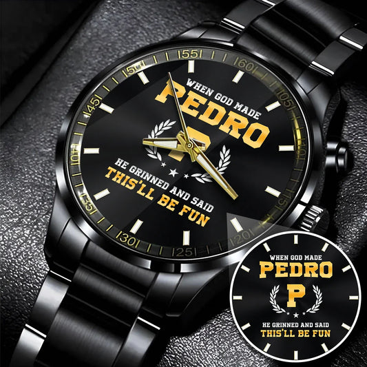 When God Made He Grinned And Said This'll Be Fun Watch PEDRO M1-W7