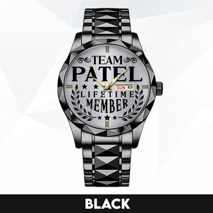 PATEL 13K1-437 Luxury Alloy-Men Watch, Personalized Premium Gift for Anniversary