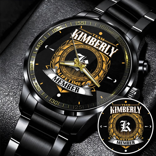 KIMBERLY 13K1-445 Personalized Watch, Premium Gift for Anniversary