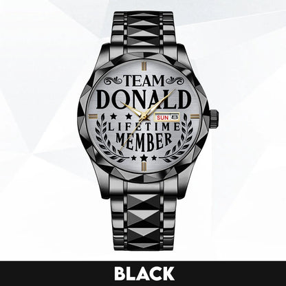 DONALD 13K1-437 Luxury Alloy-Men Watch, Personalized Premium Gift for Anniversary