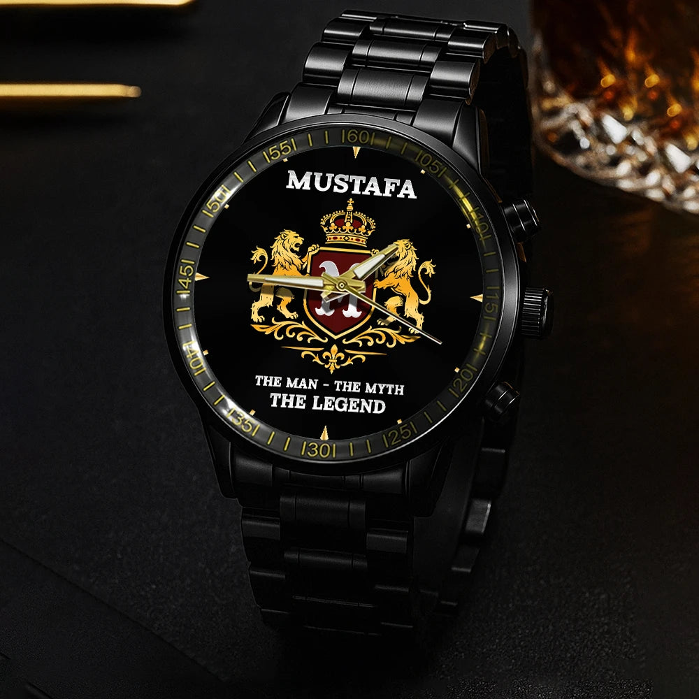 The Man The Myth Legend Royal Luxury Watch MUSTAFA M1-W21