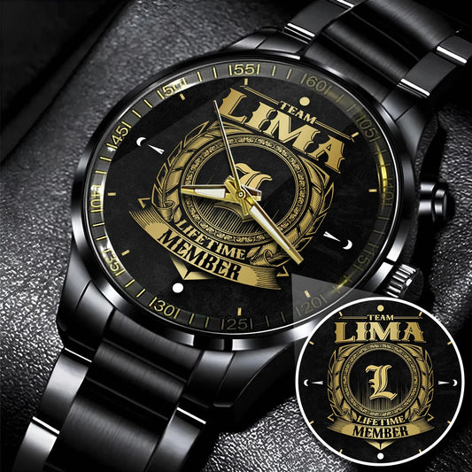 LIMA 13K1-444 Personalized Watch, Premium Gift for Anniversary