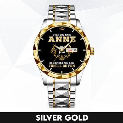 God Made Your Name Royal Watch ANNE M1-W14