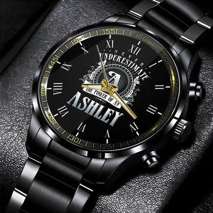 ASHLEY 13K1-85 Personalized Watch, Premium Gift for Anniversary
