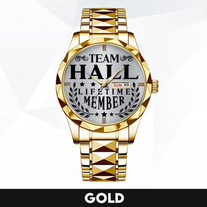 HALL 13K1-437 Luxury Alloy-Men Watch, Personalized Premium Gift for Anniversary
