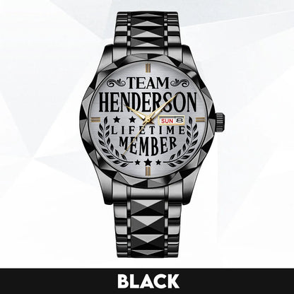 HENDERSON 13K1-437 Luxury Alloy-Men Watch, Personalized Premium Gift for Anniversary