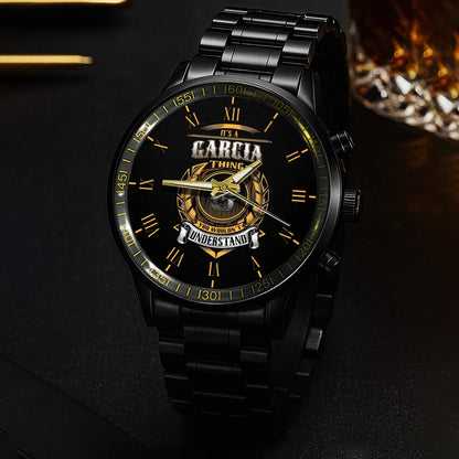 GARCIA 13K1-86 Personalized Watch, Premium Gift for Anniversary