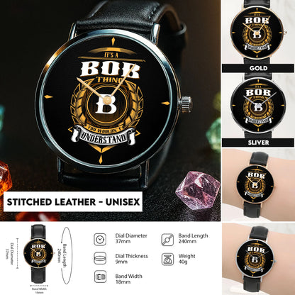 Stitched Leather - Unisex