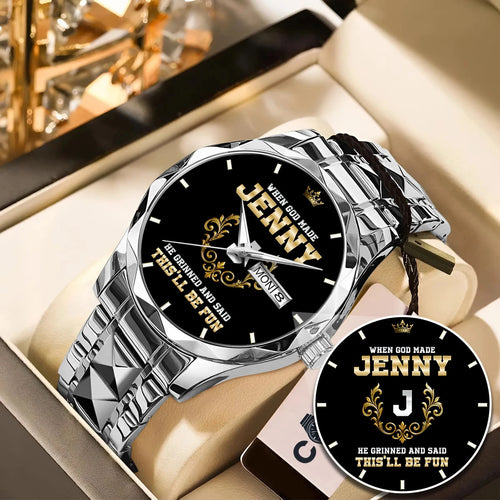 God Made Your Name Royal Watch JENNY M1-W14