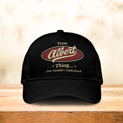 ALBERT 13K1-87 Personalized Name Cap Limited Edition