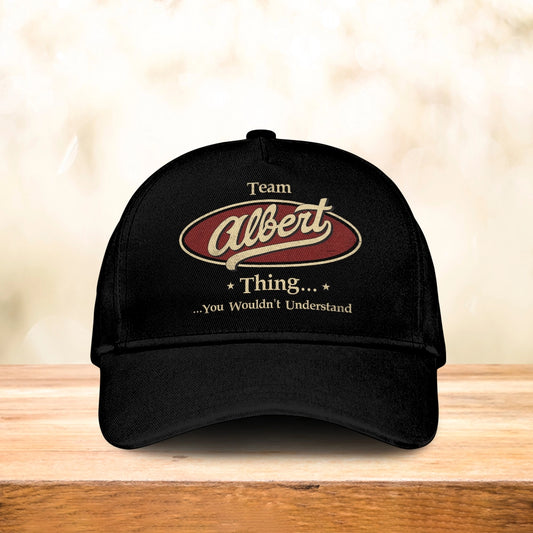 ALBERT 13K1-87 Personalized Name Cap Limited Edition