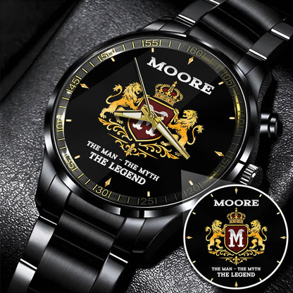 The Man The Myth Legend Royal Luxury Watch MOORE M1-W21