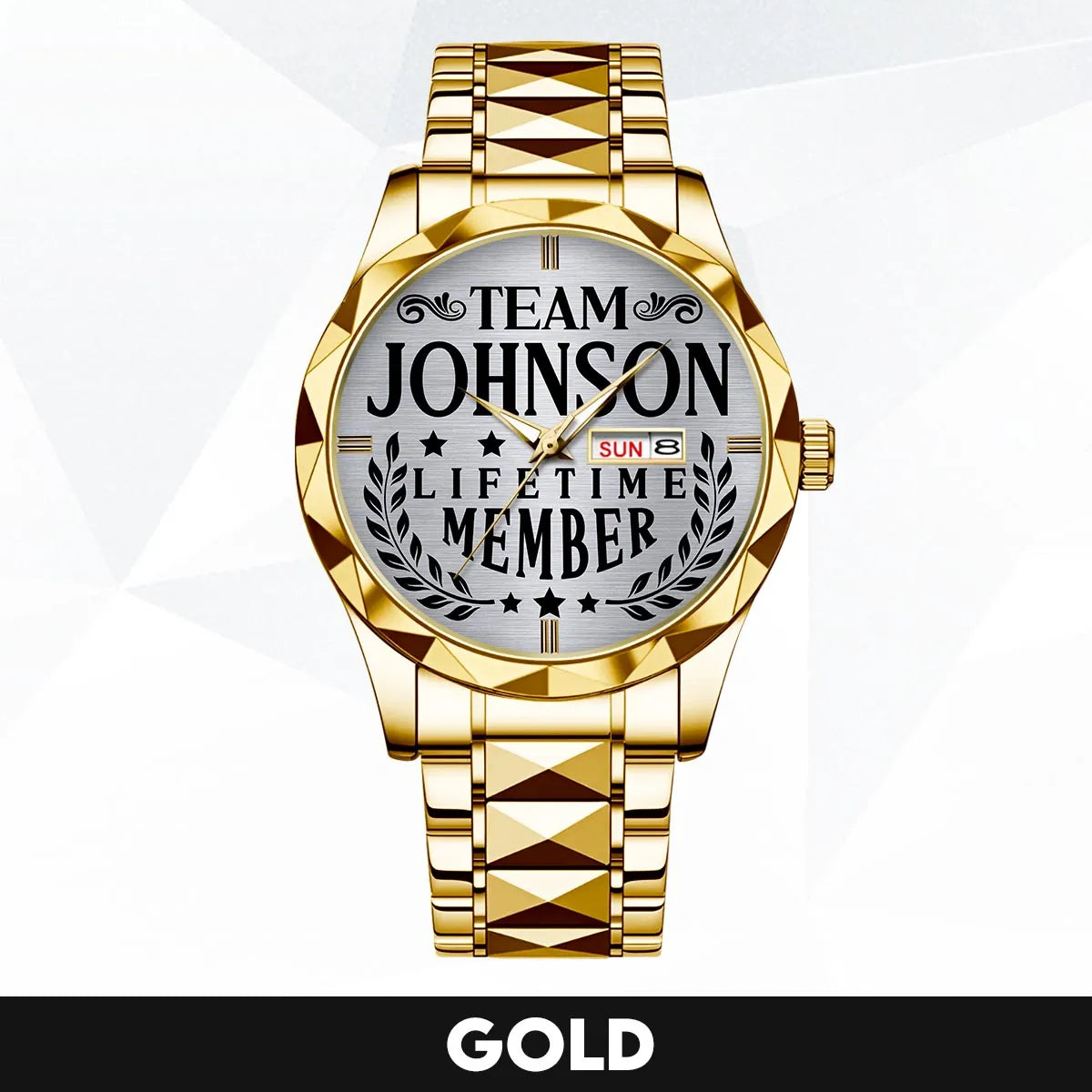 JOHNSON 13K1-437 Luxury Alloy-Men Watch, Personalized Premium Gift for Anniversary