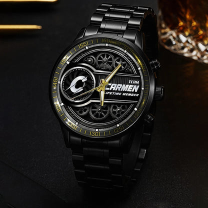 CARMEN 13K1-441 Personalized Watch, Premium Gift for Anniversary