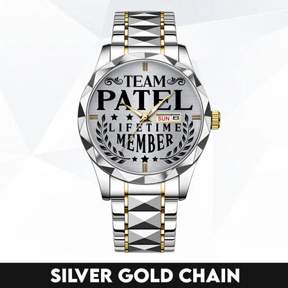 PATEL 13K1-437 Luxury Alloy-Men Watch, Personalized Premium Gift for Anniversary