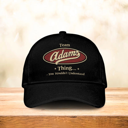 ADAMS 13K1-87 Personalized Name Cap Limited Edition