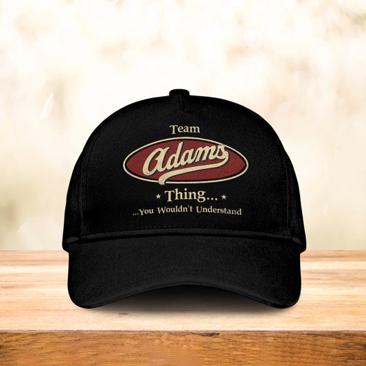 ADAMS 13K1-87 Personalized Name Cap Limited Edition