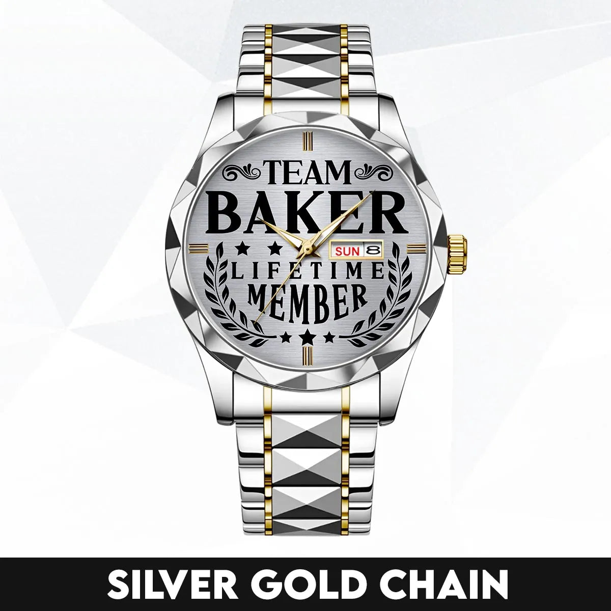 BAKER 13K1-437 Luxury Alloy-Men Watch, Personalized Premium Gift for Anniversary