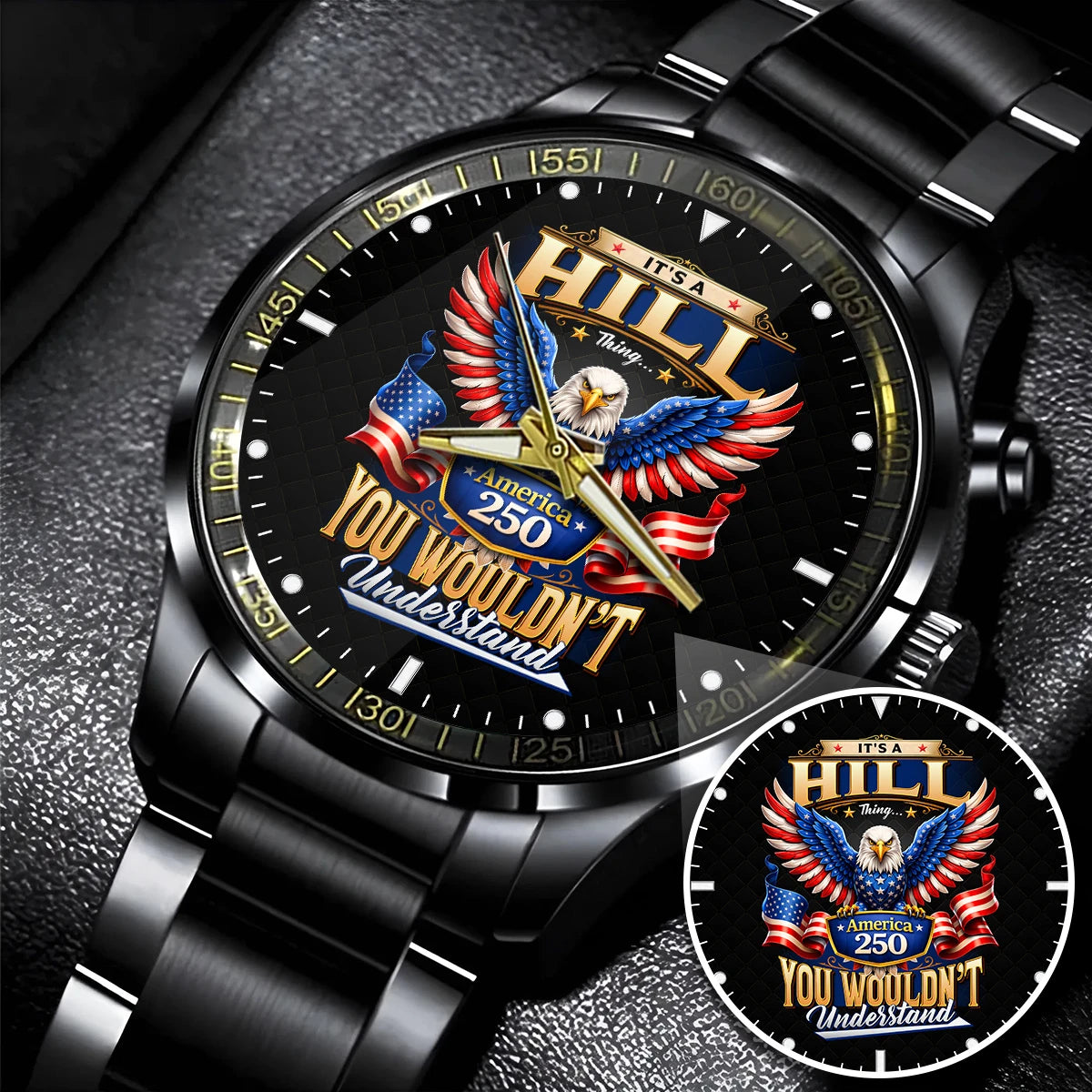HILL 13K1-450 – Personalized Name Watch “... Thing you wouldn't understand"