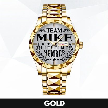 MIKE 13K1-437 Luxury Alloy-Men Watch, Personalized Premium Gift for Anniversary