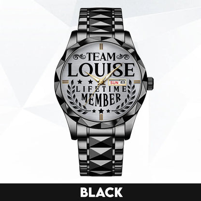 LOUISE 13K1-437 Luxury Alloy-Men Watch, Personalized Premium Gift for Anniversary
