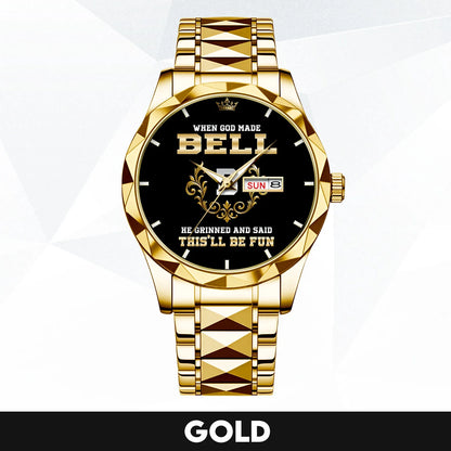 God Made Your Name Royal Watch BELL M1-W14