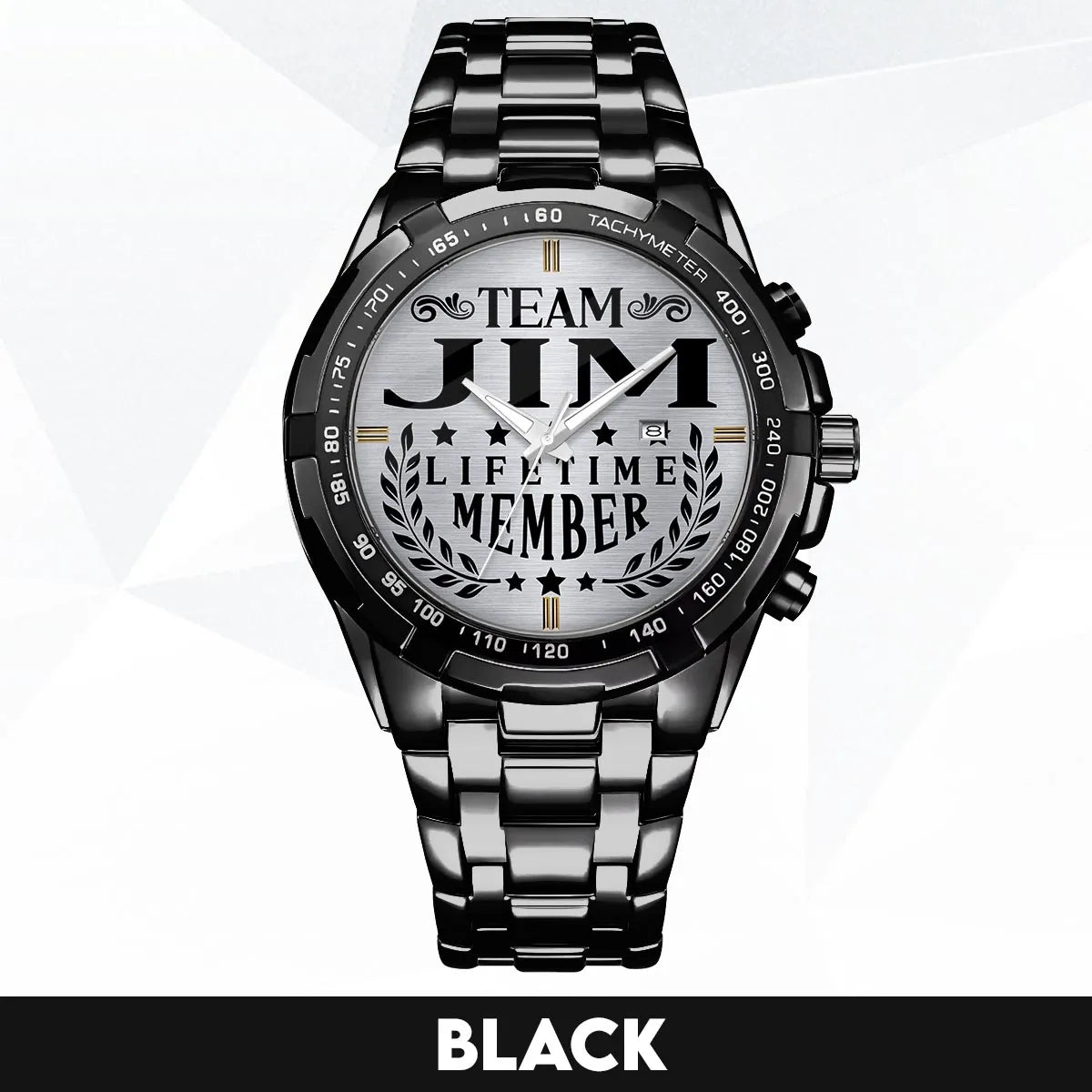 JIM 13K1-437 Alloy-Quatz-Men Watch, Personalized Premium Gift for Anniversary