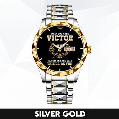 God Made Your Name Royal Watch VICTOR M1-W14