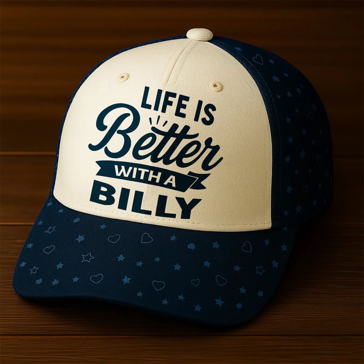 BILLY 13K2-V1 Personalized Name Cap Limited Edition