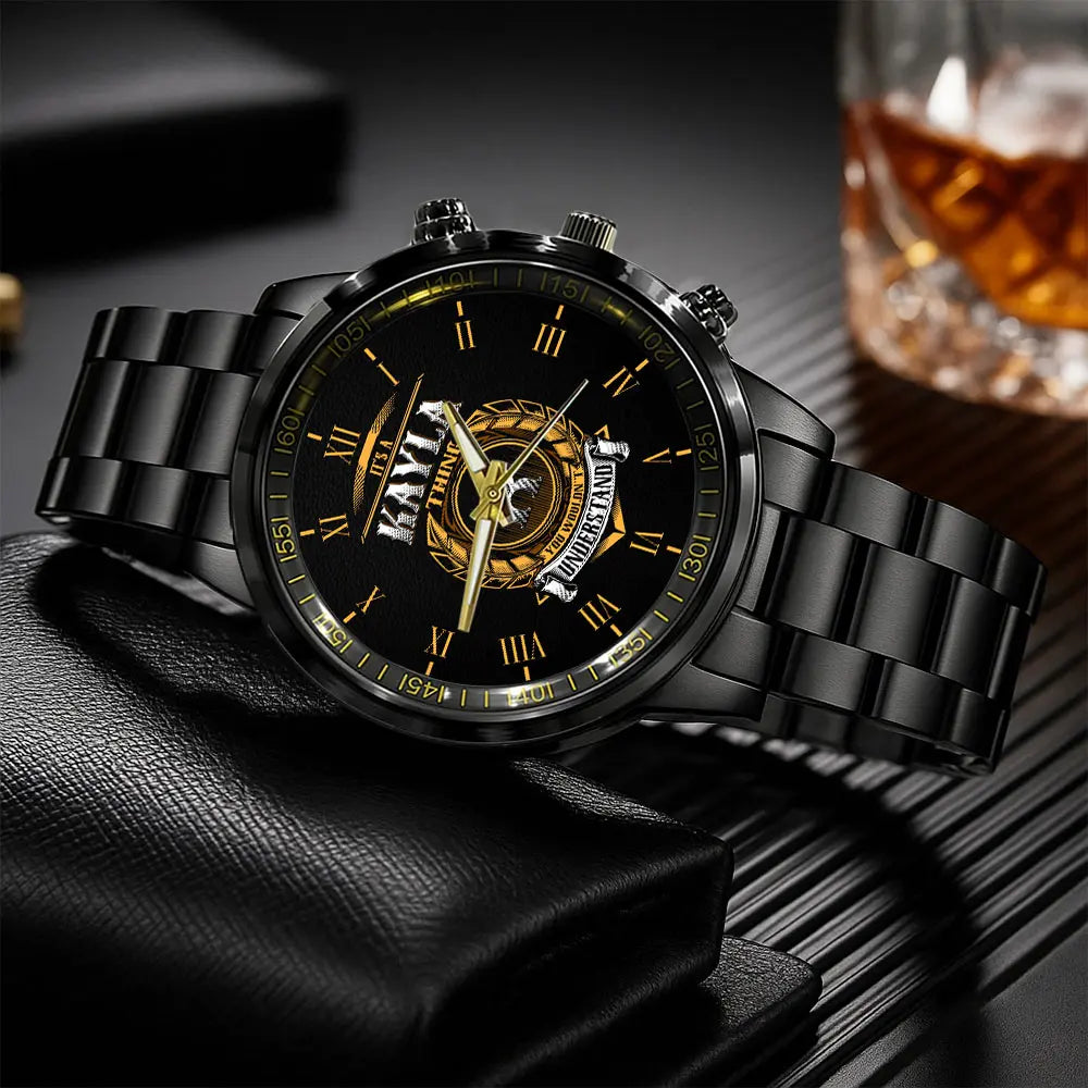 KAYLA F01-86 Personalized Watch, Premium Gift for Anniversary
