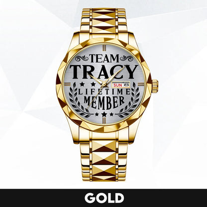 TRACY 13K1-437 Luxury Alloy-Men Watch, Personalized Premium Gift for Anniversary