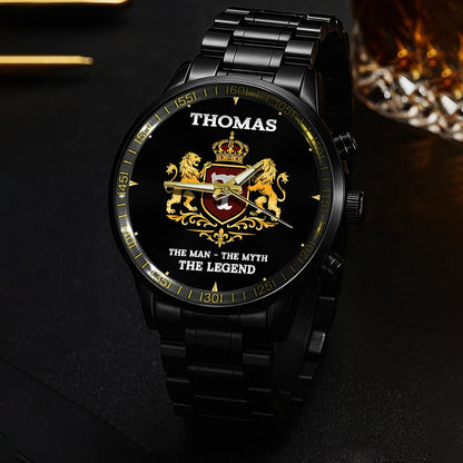 The Man The Myth Legend Royal Luxury Watch THOMAS M1-W21
