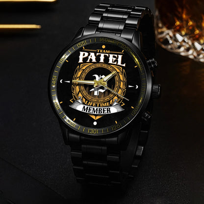 PATEL 13K1-445 Personalized Watch, Premium Gift for Anniversary