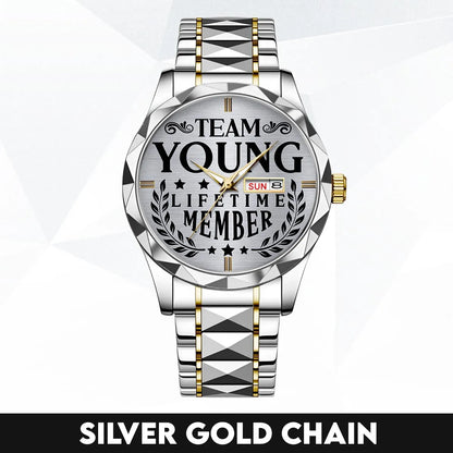 YOUNG 13K1-437 Luxury Alloy-Men Watch, Personalized Premium Gift for Anniversary