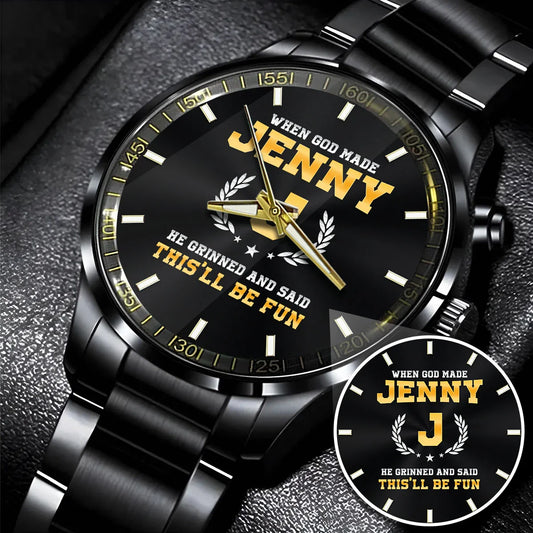 When God Made He Grinned And Said This'll Be Fun Watch JENNY M1-W7