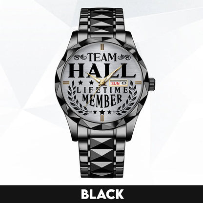 HALL 13K1-437 Luxury Alloy-Men Watch, Personalized Premium Gift for Anniversary