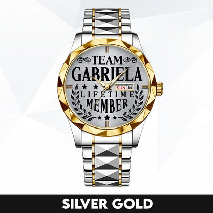 GABRIELA 13K1-437 Luxury Alloy-Men Watch, Personalized Premium Gift for Anniversary