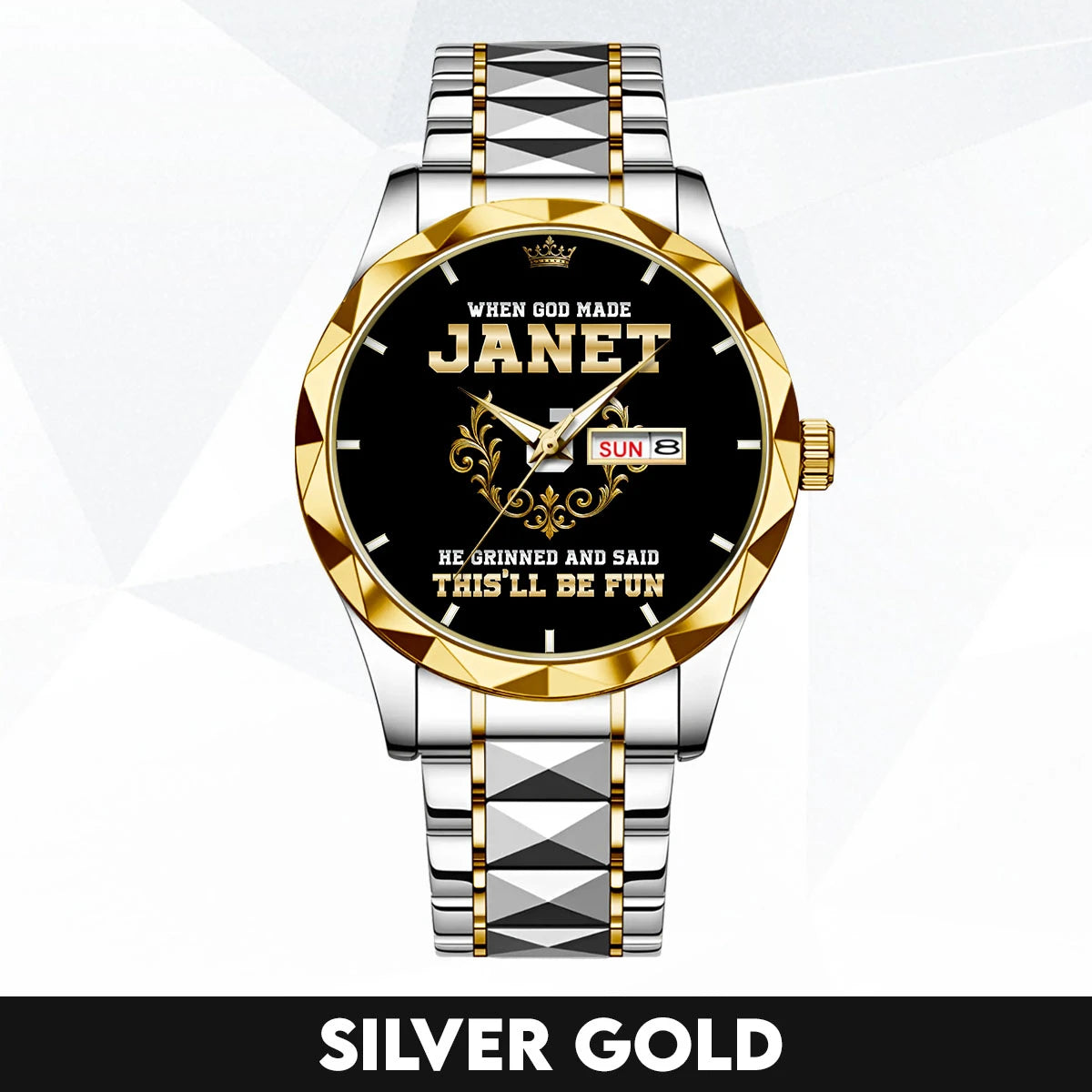 God Made Your Name Royal Watch JANET M1-W14