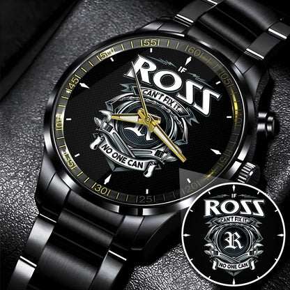 ROSS 13K1-447 – Personalized Name Watch “If Can’t Fix It, No One Can”